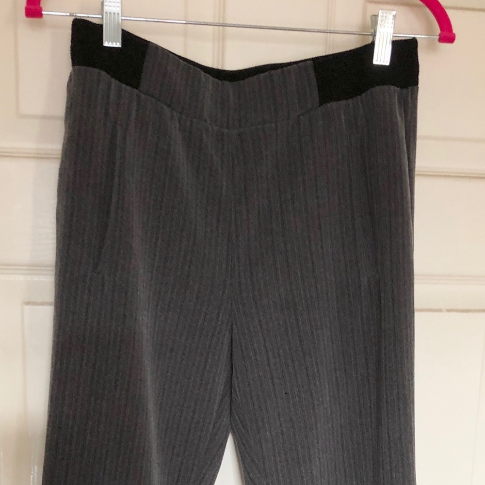 Gray Pinstriped Pants, great condition!